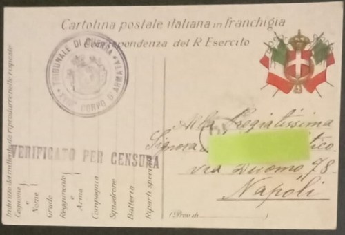 Cartolina postale italiana