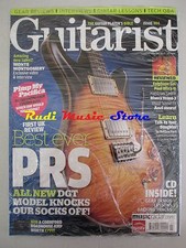 GUITARIST Magazine SEALED Lug 2008 + cd Monte Montgomery Best Ever PRS Paul*Utra