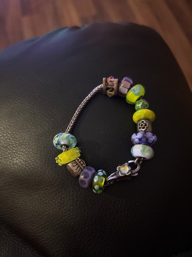 Bracciale trollbeads usato - bracciale,