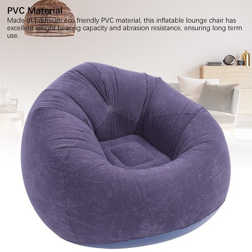 Poltrona gonfiabile blu - poltrona,