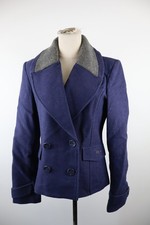 GUESS GIACCA BLAZER DONNA TG L WOMAN VINTAGE JACKET DOPPIOPETTO LANA