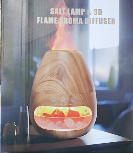 Lampada sale fiamma 3d - di,