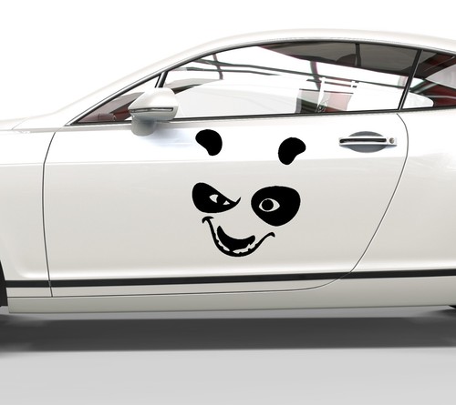 Adesivi auto kung panda - kung,