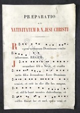 Antifonario - Praeparatio ad
