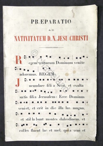 Antifonario praeparatio ad - antifonario,
