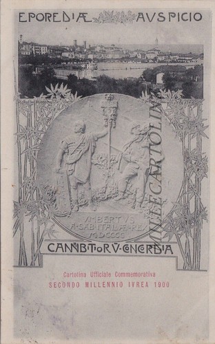 Ivrea 1900 cart ufficiale - -, cart.