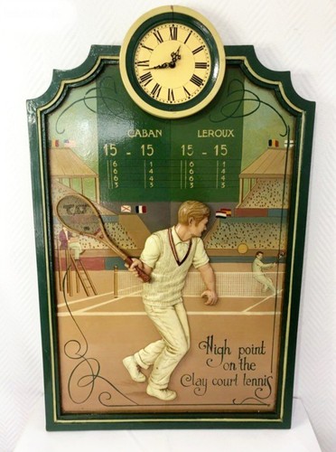 Tableau avec horloge - , country