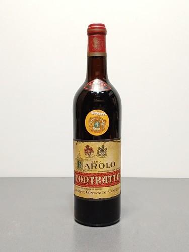 Barolo contratto 1958 - barolo, canelli