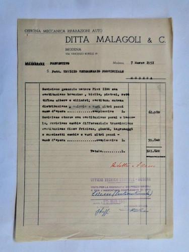 Ditta malagoli officina - malagoli, auto
