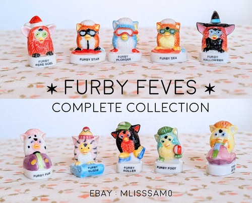 Tiny furby feves figurine - ✿,