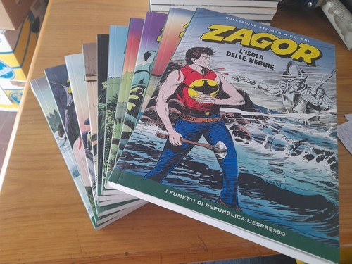 Lotto zagor collezione - lotto, storica