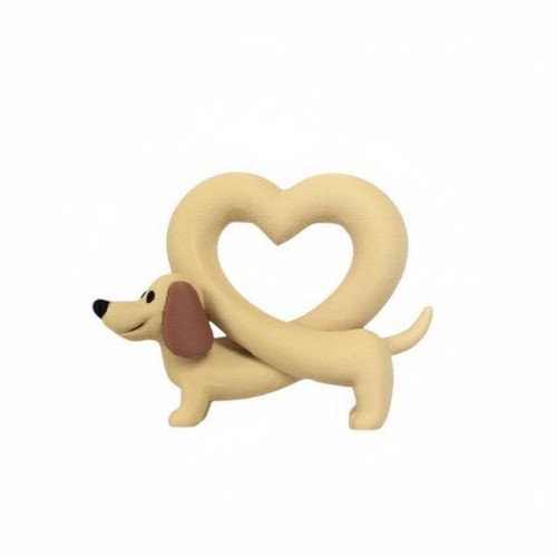 Cane bassotto cuore creativo - a,