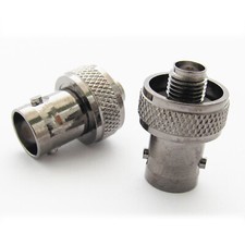 Adattatore RF nero BNC femmina