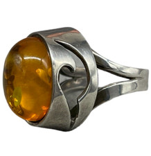 Anello Donna Ambra naturale