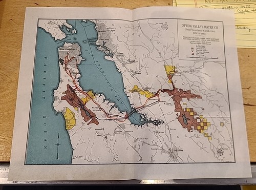 Mappa della spring valley - della,