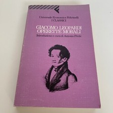 Giacomo leopardi operette - leopardi,