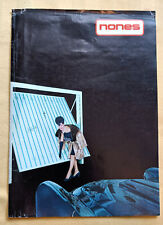 NONES SPA TRENTO DEPLIANT 1969 PORTE BASCULANTI AUTORIMESSA GARAGE Rappr. SEGATO