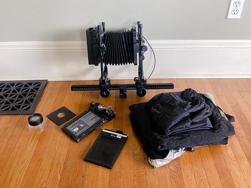 Cambo 4x5 con nikkor - 4x5,