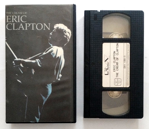 Vhs eric clapton the cream - vhs,