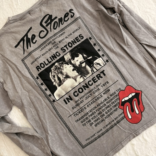 Zara rolling stones shirt size - stones,
