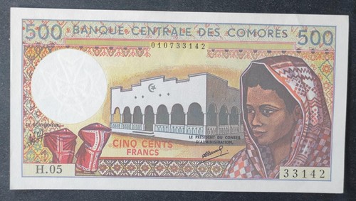 Comore banconota 500 - banconota, da