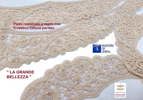Centri lino pizzo tombolo - centri,
