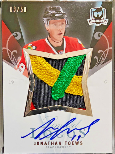 Jonathan toews patch auto - patch,