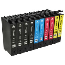 10 cartucho de impresión para Epson-Stylus C86 CX3600 C66 C84 C64 CX3650