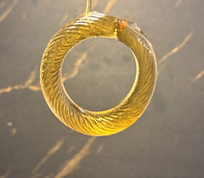 ANELLO PENDENTE VETRO DI