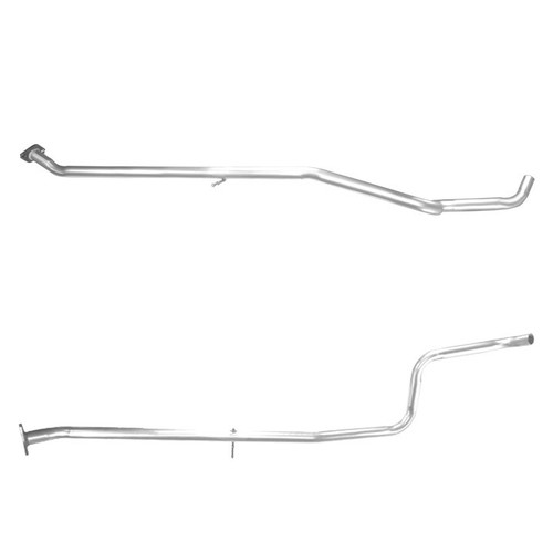 Tubo gas scarico per ford - tubo,