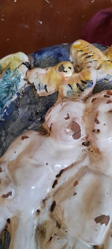 Madonna bambino ceramica - e, in