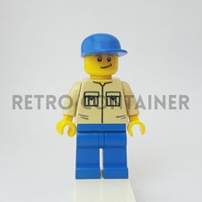 LEGO Minifigures - 1x trn139 - Passenger - Trains City Omino Minifig Set 7997