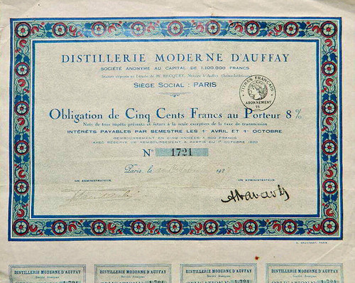 Distilleria moderna aufay - moderna, d'aufay