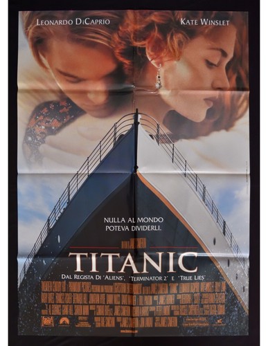 Manifesto titanic leonardo - titanic, di