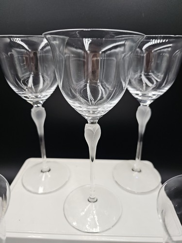 Vintage crystal wine glasses - vintage,