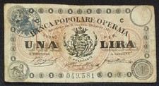 Lira biglietto fiduciario - 1,