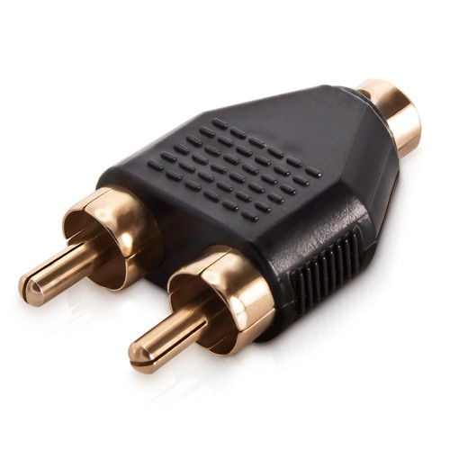 Connettore adattatore rca - adattatore,