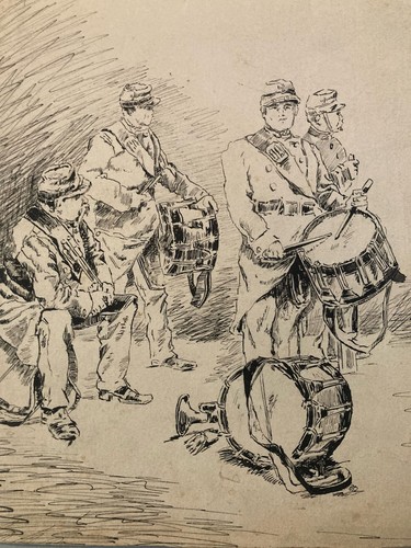 Disegno inchiostro carta - disegno,