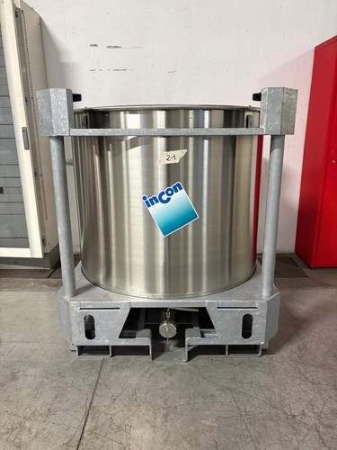 Serbatoio inox pallettizzato - serbatoio,