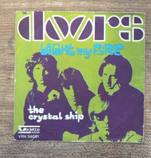 7" DOORS LIGHT MY FIRE / THE CRYSTAL SHIP ITALY VEDETTE VRN 34081 RARE