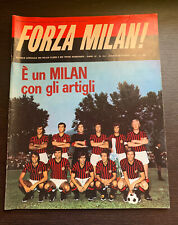 3152 - FORZA MILAN AGOSTO SETTEMBRE 1972 NUMERO 8-9 BUONE CONDIZIONI