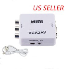 VGA to AV RCA Composite
