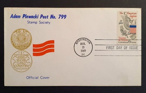 Francobolli usa 1969 - 1969, american