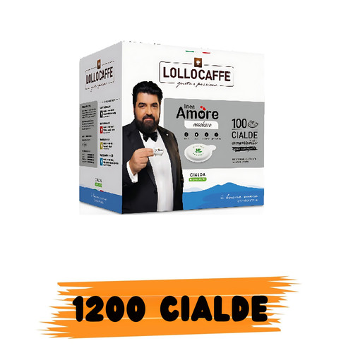 Lollo caffè 1200 cialde amore - 1200,