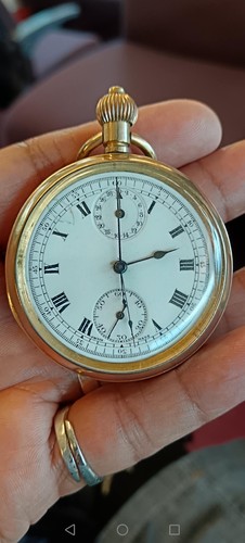 Pocket watch chrono - watch,