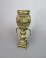 Antico vaso bronzo arte etnica