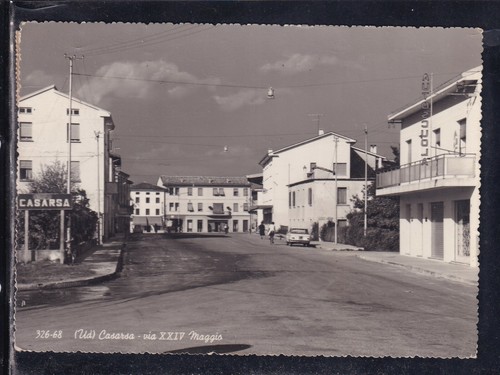 Cartolina casarsa via xxiv - cartolina,
