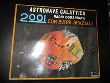 astronave vintage GALATTICA DELLA GIG RADIO COMANDATA CON SUONI SPAZIALI!! NUOVA