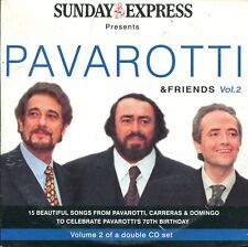 Pavarotti / & Friends Volume 2 - Newspaper Promo CD