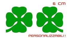 4X Adesivo Quadrifoglio Alfa